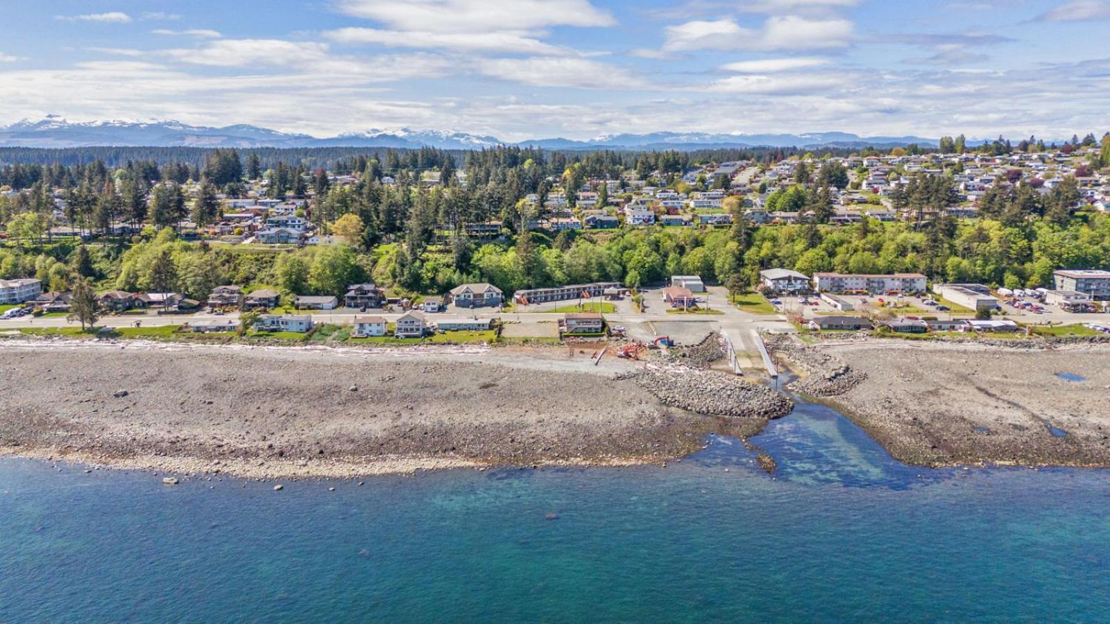 Big Rock Motel Campbell River Bagian luar foto