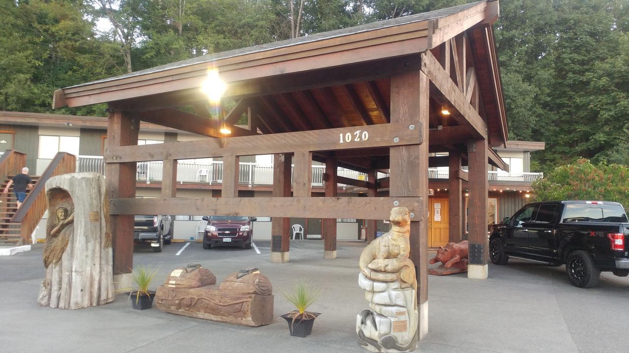 Big Rock Motel Campbell River Bagian luar foto